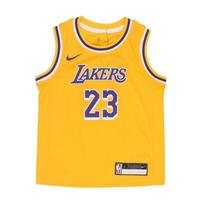 Nike Vaikų Krepšinio Marškinėliai Los Angeles Lakers LeBron 23 Retro Sportinis Marškinėlis Vaikams Geltonas AJ4474-740 L blue