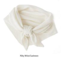 Women's 100% Pure Goat Cashmere Triangle Scarf - Autumn/Winter Knitted Warm Shawl beige