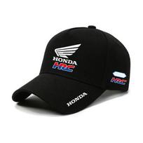 CNX1 Honda Racing Motociklo Beisbolo Kepuraitė Skrybėlė Honda HRC CB400 CB650F CBF CRF NC750 Reguliuojama Lauko Vyriška Moteriška Sportinė Laisvalaikio Kepuraitė juoda