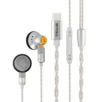 SIVGA M260 USB Type-C laidinės ausinės su mikrofonu, In-Ear tipo, 14,2 mm garsiakalbis, suderinamos su MMCX