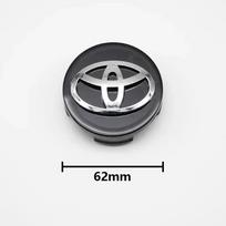 4 vnt. 57mm+62mm Automobilio Padangos Ratlankio Centrinio Dangtelio Emblema Toyota C-hr Prado Rav4 Yaris Hilux Prius Avensis Corolla Camry crown CWI1