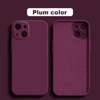 Luxury Liquid Silicone Shockproof Case for iPhone 11 12 13 14 15 Pro Max7 8 iphone 16 Pro X XS XR Max Mini Back Soft Cover Funda For iPhone 13 ProMax blue