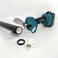 Elektrinis vamzdžių pjoviklis Li akumuliatorius Vamzdžių pjovimo įrankis HDPE polipropileno poliesterio plastikiniams vamzdžiams gray