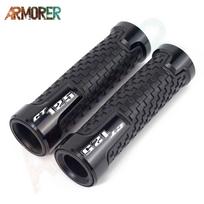 Motociklo priedai, skirti HONDA CT125 Hunter Cub CNC aliuminio vairo rankenos rankenos rankenos rankenos Motociklo rankenos galas CT125 LOGO Titanium black