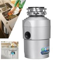 Namų Virtuvė 1HP Maisto Atliekų Smulkintuvas Nuolatinio Maitinimo Maisto Atliekų Mašina 630w 220v gray