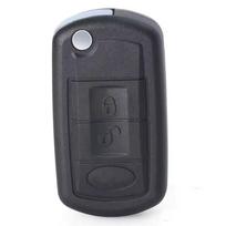 KEYECU Upgraded Flip 3 Buttons Remote Car Key Fob For Land Rover Range Rover L322 VOGUE HSE 2002-2008 315MHz 433MHz ID44 Chip 315MHz black