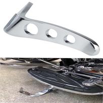 Motociklo aliuminio atramos stovo prailginimo kojos pedalo atrama, skirta Harley Touring Road King Street Electra Glide FLHR FLHX juoda