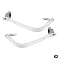 2X 22MM 28MM vairas Dirt Bike Rankų apsauga Aliuminio duobė Dirt Bike Motociklo rankų apsauga, skirta Husqvarna Motocross geltona