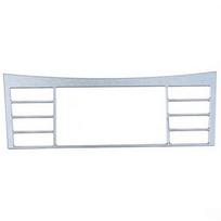 Car Styling Center Console CD Panel Decoration Sticker Frame Fit For Mercedes Benz E Class W212 2009-2015 Auto sidabras