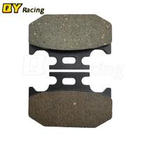 Motociklo dalys Priekinės galinės stabdžių kaladėlės Rinkinys YAMAHA TTR250 TTR 250 L M N P R S T V YZ250 YZ 250 WRA A B D E F G H J Rear Pads gray