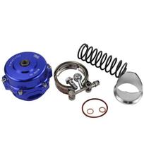 RESO   Universalus 50mm V-Band Blow Off vožtuvas BOV Q tipo Suvirinamas aliuminio flanšas 35 PSI Su logotipu Aukštos kokybės raudona