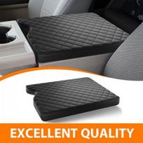 Center Console Jump Armrest Cover Microfiber Leather For 2015 To  Ford F150 gray