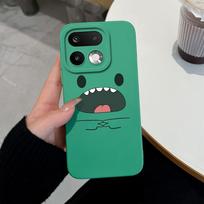 For Oppo Realme 16 14 15 Pro Plus C85 OPPO Reno 15 Pro 15F A6X Phone Case Lovely Dinosaur Camera Coverage Lightweight Soft Liquid Silicone Back Covers Oppo A6s 4G