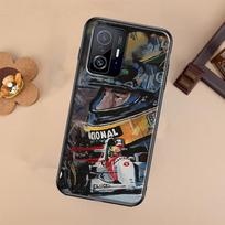 Ayrton Senna F1 Case For Xiaomi POCO X7 X6 Pro X3 X5 M6 F3 F5 F6 Pro 11T 12T 13T 14T Pro 13 14 Ultra Cover Xiaomi 14 black