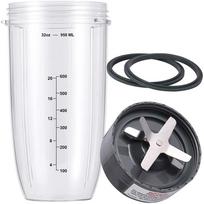 Suderinamas su Nutribullet maišytuvu, atsarginės dalys su 1 puodeliu ir 1 ašmenimis, Nutribullet priedams 600W ir 900W CHINA gray