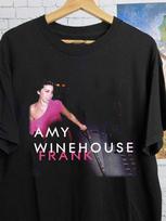Amy Winehouse Frank Font Trumpomis Rankovėmis Medvilninis Juodas Visų Dydžių Marškinėliai Unisex Marškinėliai XXXL black