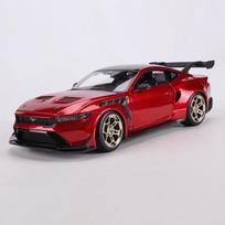 2026 1:18 Naujas Ford Mustang Gtd Serijos Modeliavimo Lydinio Automobilio Modelis Individualizuotas Vaikų Žaislų Kolekcija Dovana Lydinio Ornamentas Modeliavimo Žaislas raudona