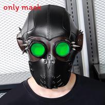 Halloween Stage Performance Prop Creative Plague Doctor Mask For Adult Cosplay And Diy Costume Style A black