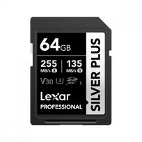 Lexar Memory card PROFESSIONAL SILVER PLUS 64GB SDXC UHS-I 205MB/s