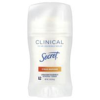 Clinical Secret 72-Hour Transparent Solid Fresh Care/Deodorant Stress Response 45g 1.6oz SCE-92174 white