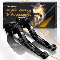 For Kawasaki Ninja 650 Ninja650R ER-6F 2017-Present Clutch Lever Brake Lever Set Folding Handle Levers Motorcycle raudona juoda spalva