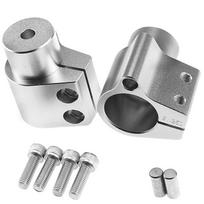 Motorcycle Handlebar Riser Mount Clamp Adapter Heightening Code for Suzuki GW 250 INAZUMA sidabras
