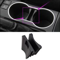 Car Black ABS Center Console Cup Bottle Insert Divider Holder Fit for Toyota Corolla Levin 2014 2015 2016 2017 black