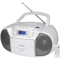 Sencor SPT 3907 W CASSETTE PLAYER WITH CD, FM, BLUETOOTH