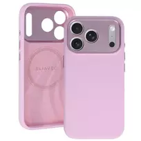 Liavec Silk Shield phone case with Metal Camera Frame for iPhone 18 Pro Max | iPhone 17 Pro Max pink