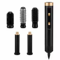 StayBeauty by Extralink M-17934 5-in-1 karšto oro plaukų formuoklis su jonine technologija, 1000W, 5 priedai, reguliuojama šiluma ir greitis