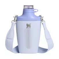 STANLEY Cross Bottle 0,68L termosas su peties diržu, šviesiai mėlynas