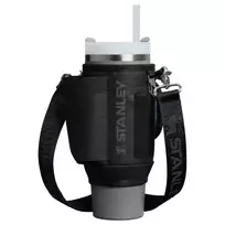 STANLEY nešiojimo dėklas All-Day Quencher termo puodeliui su šiaudeliu 1,18L juodas