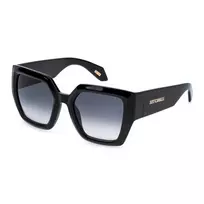 JUSTCAVALLI moteriški akiniai nuo saulės SJC149-530Z42 Havana rudi gradientiniai 53mm
