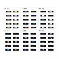 Godox AK-S Full Slide Set – magnetiniai spalvų korekcijos ir efektų filtrai, skirti AK-R1, V1, AD100Pro, AD200Pro