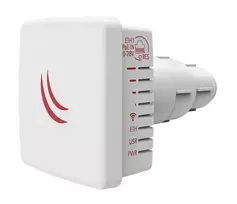 MikroTik LDF 5 (RBLDF-5nD) 5GHz 9dBi integruota kryptinė antena CPE, 1x 10/100 Ethernet, Passive PoE, RouterOS L3