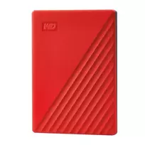 Western Digital My Passport 2TB nešiojamasis išorinis kietasis diskas USB 3.2 Gen 1 raudonas (WDBYVG0020BRD)