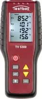 Testboy TV 5300 4 kanalų termometras -200 iki +1372 °C su zondais