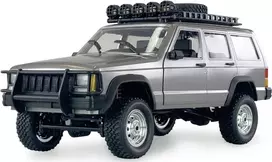 AMEWI JC-X12 Scale Silver Brushed 1:12 RC Off-Road Buggy 4WD Electric RTR 2.4GHz su baterija ir įkrovikliu (22634)