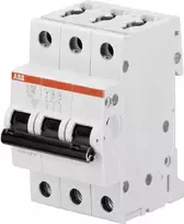ABB 2CDS253001R0024 3 polių 2A C charakteristikos automatinis jungiklis 6kA