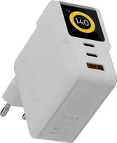Xtorm NextGen GaN3 Ultra sieninis įkroviklis 140W PD 2x USB-C 1x USB-A baltas XECNG1400
