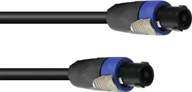 PSSO Speakon garso kolonėlės kabelis 4x2,5 mm² 10m juodas 30227931