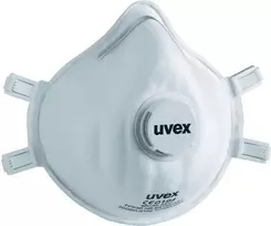 Uvex silv-air classic 2310 FFP3 vienkartinė filtruojanti pusiau kaukė su vožtuvu, 15 vnt. 8732310