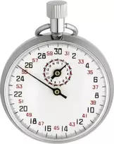 TFA Dostmann Mechaninis Chronometras Sidabrinis 381021