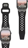 Urban Armor Gear Monarch dirželis Apple Watch Ultra/42/44/45/46mm - juodas/titano 194158114036