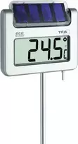 TFA Dostmann Avenue Solarinis Sodo Termometras Silver 30.2026