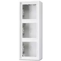 JUNG LS 583 A SW dangtelis, juodas, matinis, termoplastikas, LS serijos jungikliams ir mygtukams