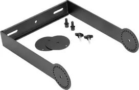 OMNITRONIC pasukamas laikiklis PAS-210/210A MK4 garsiakalbio sieniniam tvirtinimui, plieninis, juodas, 10 kg apkrova 11039573