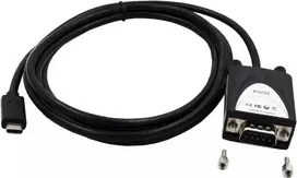EXSYS EX-2311-2 USB 2.0 į RS-232 serijinis adapteris su FTDI lustu, 0,8 m kabeliu, maitinamas iš USB