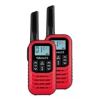 Midland Albrecht Tectalk Go Pair PMR446 dvipusio ryšio radijo rinkinys su 8 kanalais, 38 CTCSS tonais, 83 DCS tonais, VOX, apšviestu LCD, dvigubu įkrovimo stovu, atsparus purslams, žibintuvėlis (29646)
