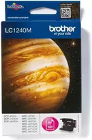 Brother LC-1240M originali purpurinės spalvos rašalo kasetė – 600 puslapių, rašaliniams spausdintuvams, LC-1240 serija BROLC1240M
